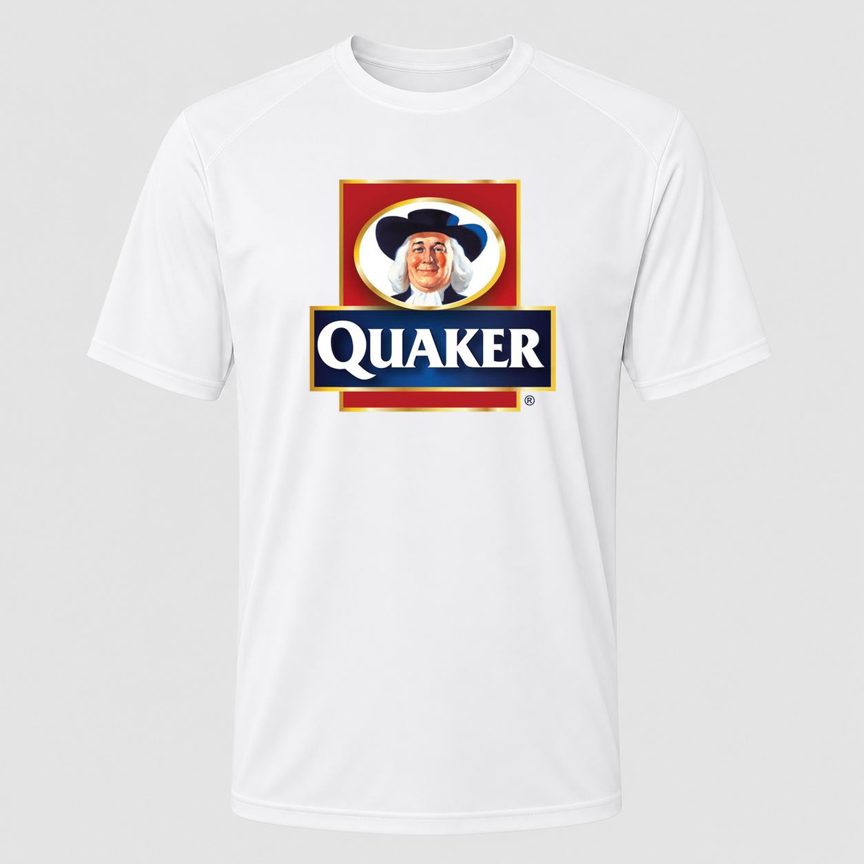 Men's Quaker Performance T-Shirt - White