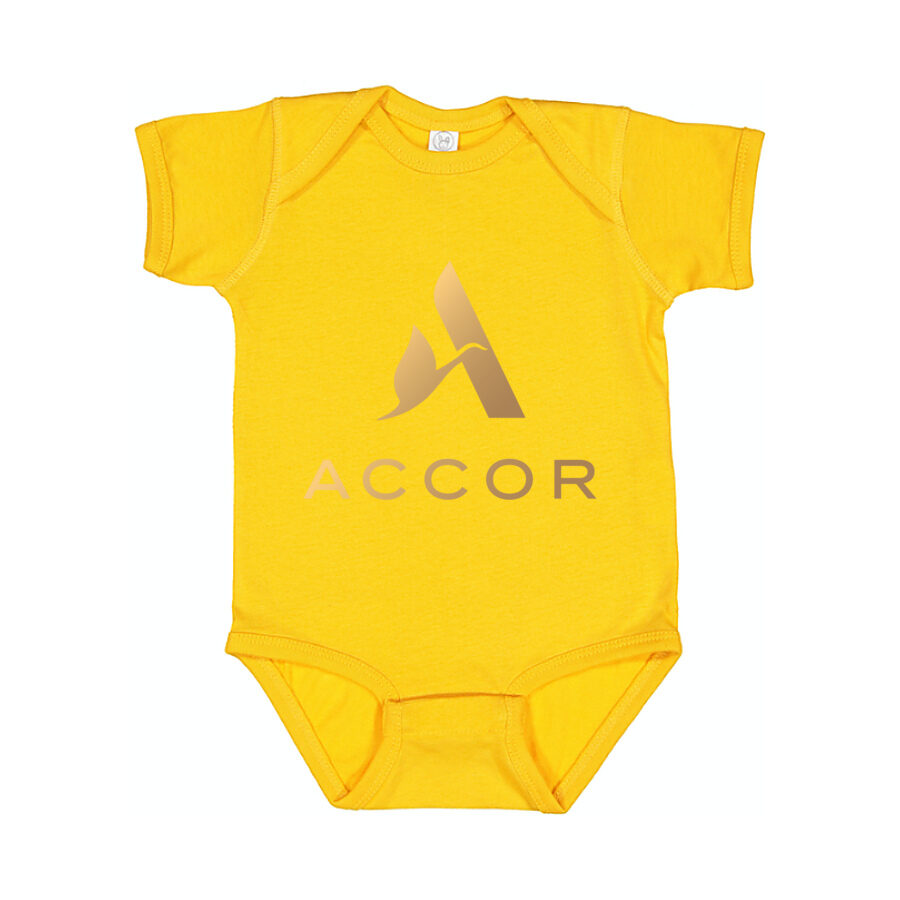 Accor Baby Romper Onesie - Yellow