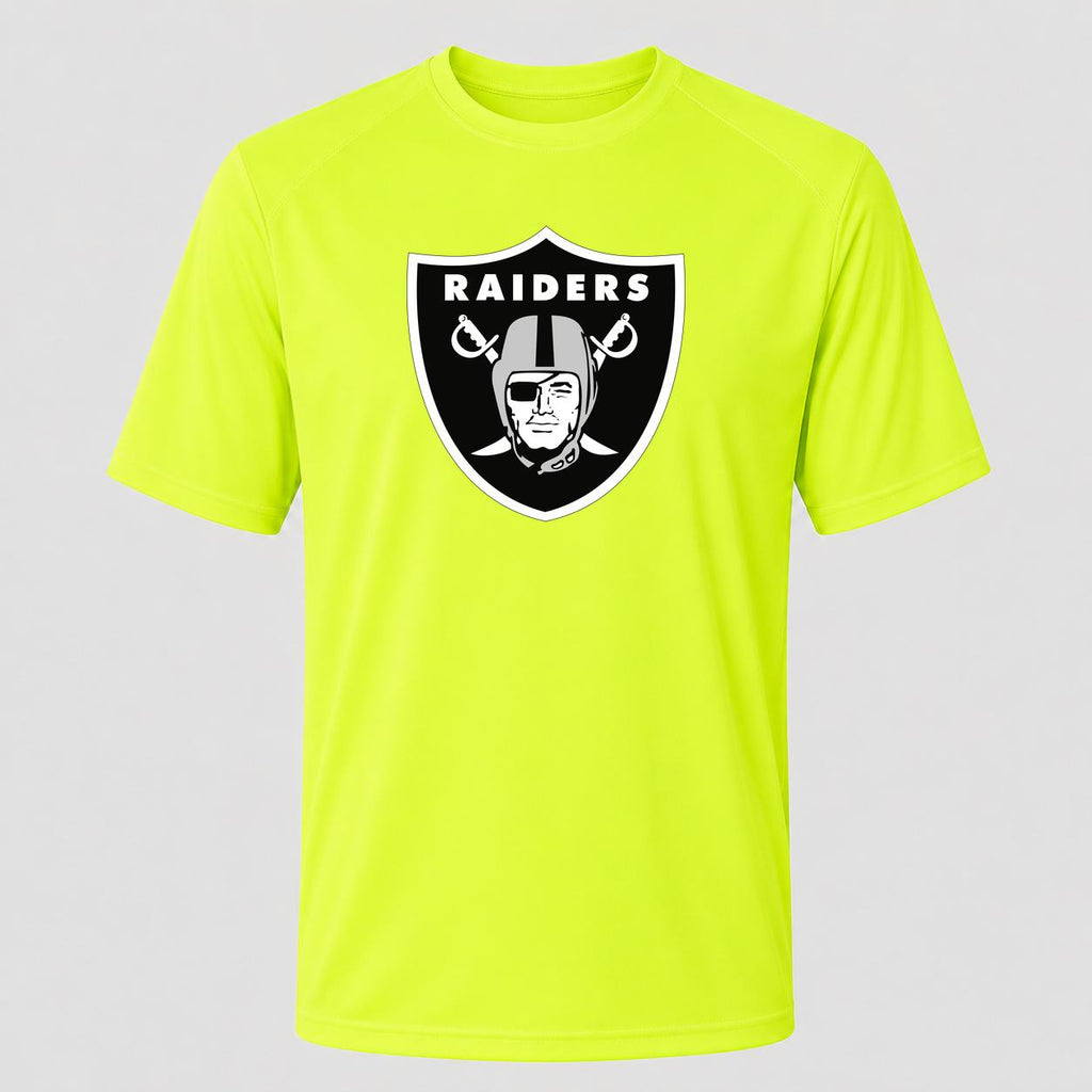 Men's Las Vegas Raiders Performance T-Shirt - Safety Green