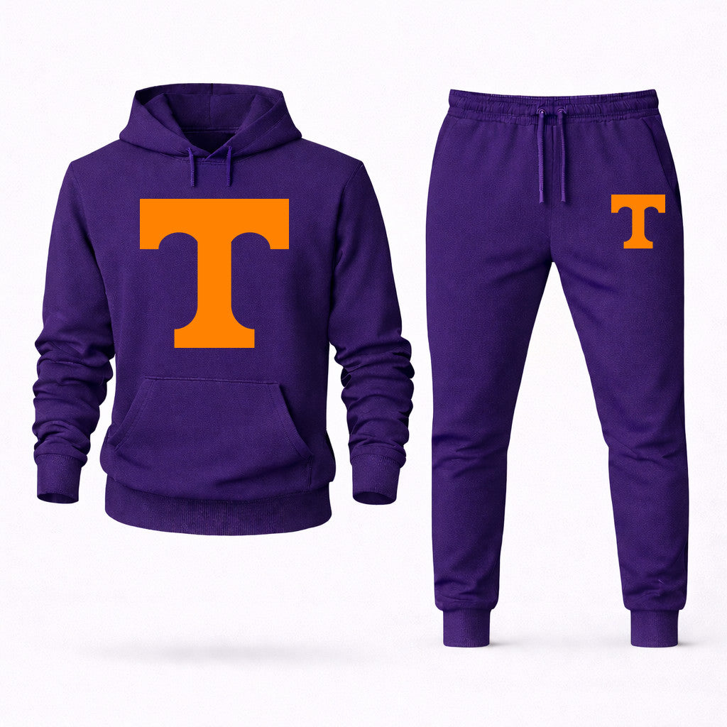 Tennessee Volunteers Hoodie and Joggers Set - Purple