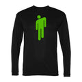 Men's Billie Eilish Polyester Long Sleeve T-Shirt - Black