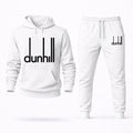 Dunhill Black Hoodie and Joggers Set - White