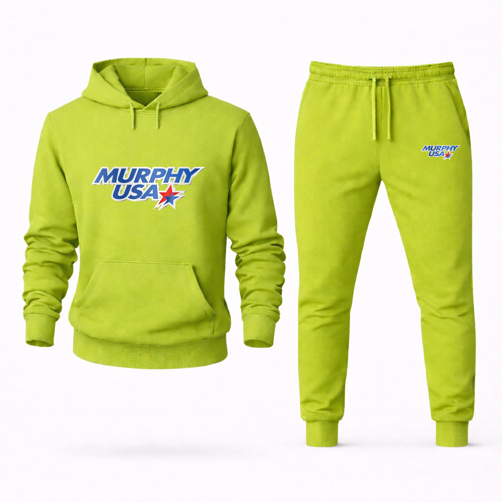 Murphy USA Hoodie and Joggers Set - Lime Green