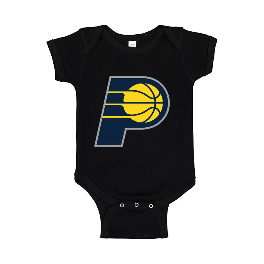 Indiana Pacers Baby Romper Onesie - Black