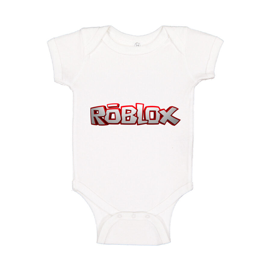 Roblox Baby Romper Onesie - White