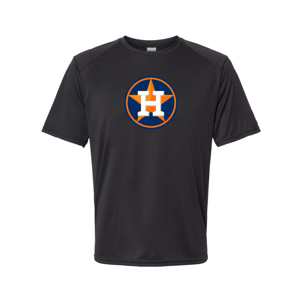 Houston Astros Polyester T-Shirt - Black