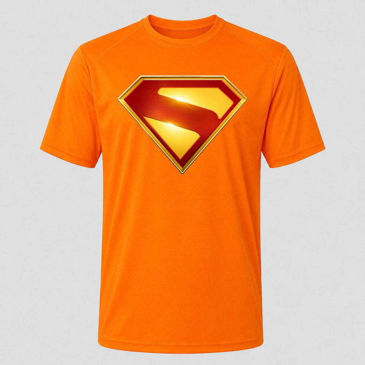Men's Superman 2025 Performance T-Shirt - Orange