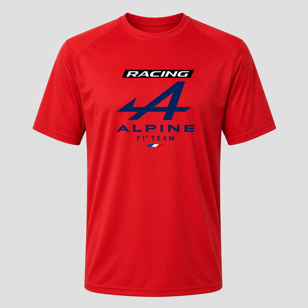 Men's Alpine F1 Team Performance T-Shirt - Red