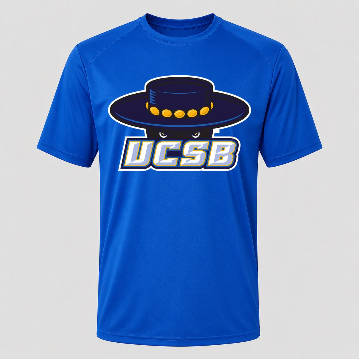 Men's UCSB Gauchos Performance T-Shirt - Royal Blue