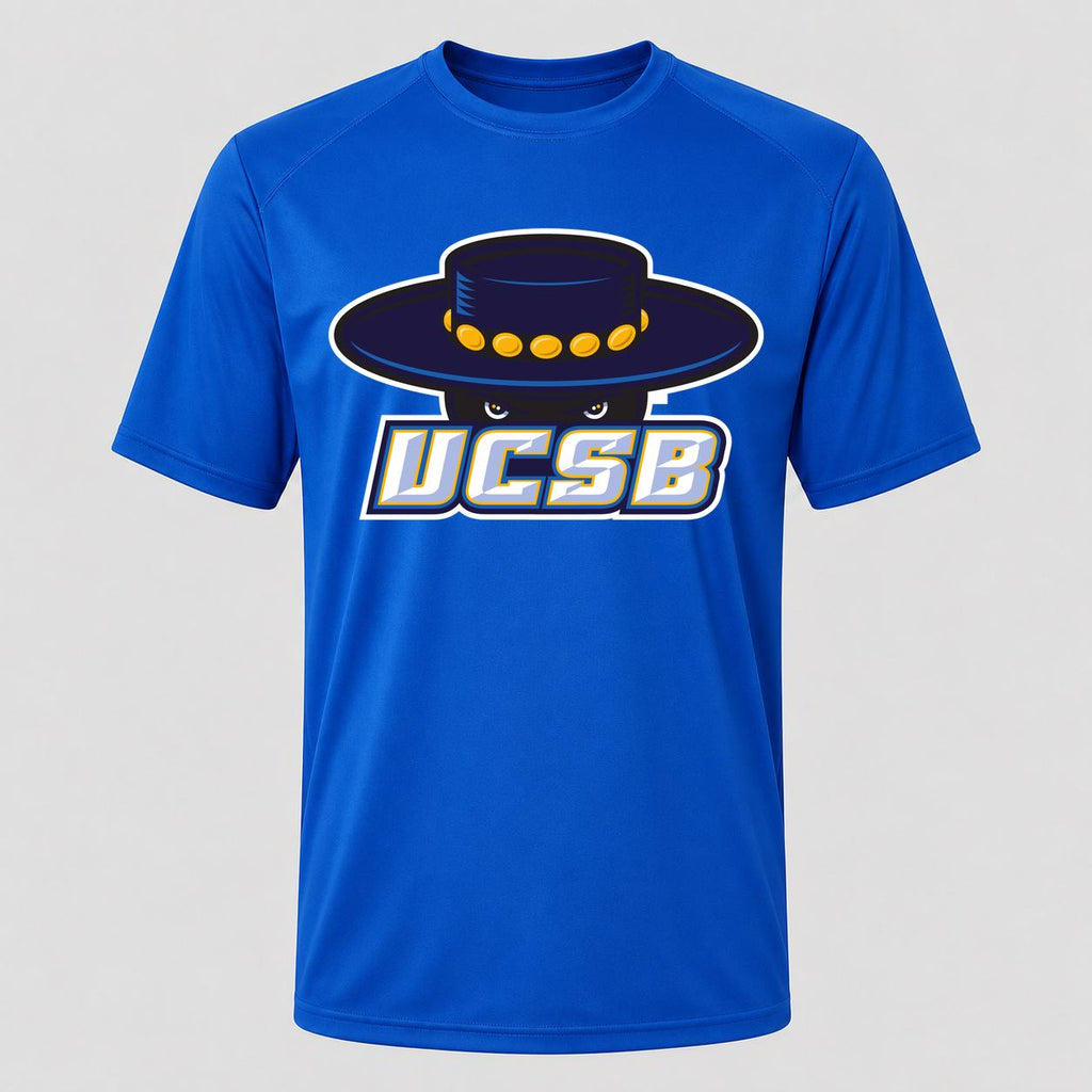 Men's UCSB Gauchos Performance T-Shirt - Royal Blue
