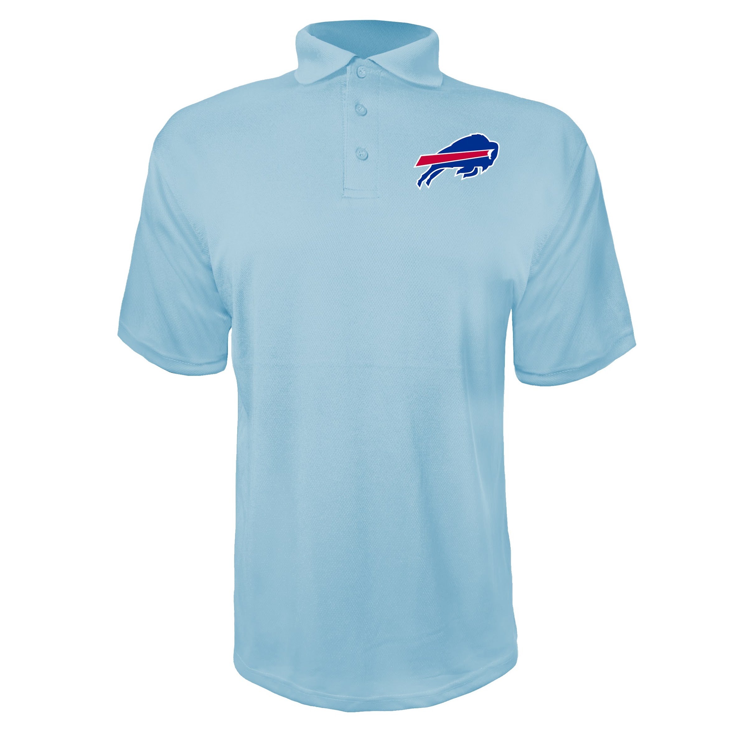 Buffalo Bills Sky Blue polyester polo