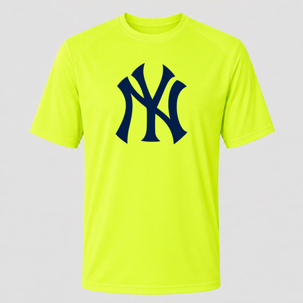 Men's New York Yankees Performance T-Shirt - Safety Green