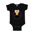 Elmo Baby Romper Onesie - Black