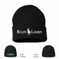 Polo Ralph Lauren White Yellow Beanie Hat