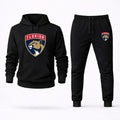 Florida Panthers Hoodie and Joggers Set - Black