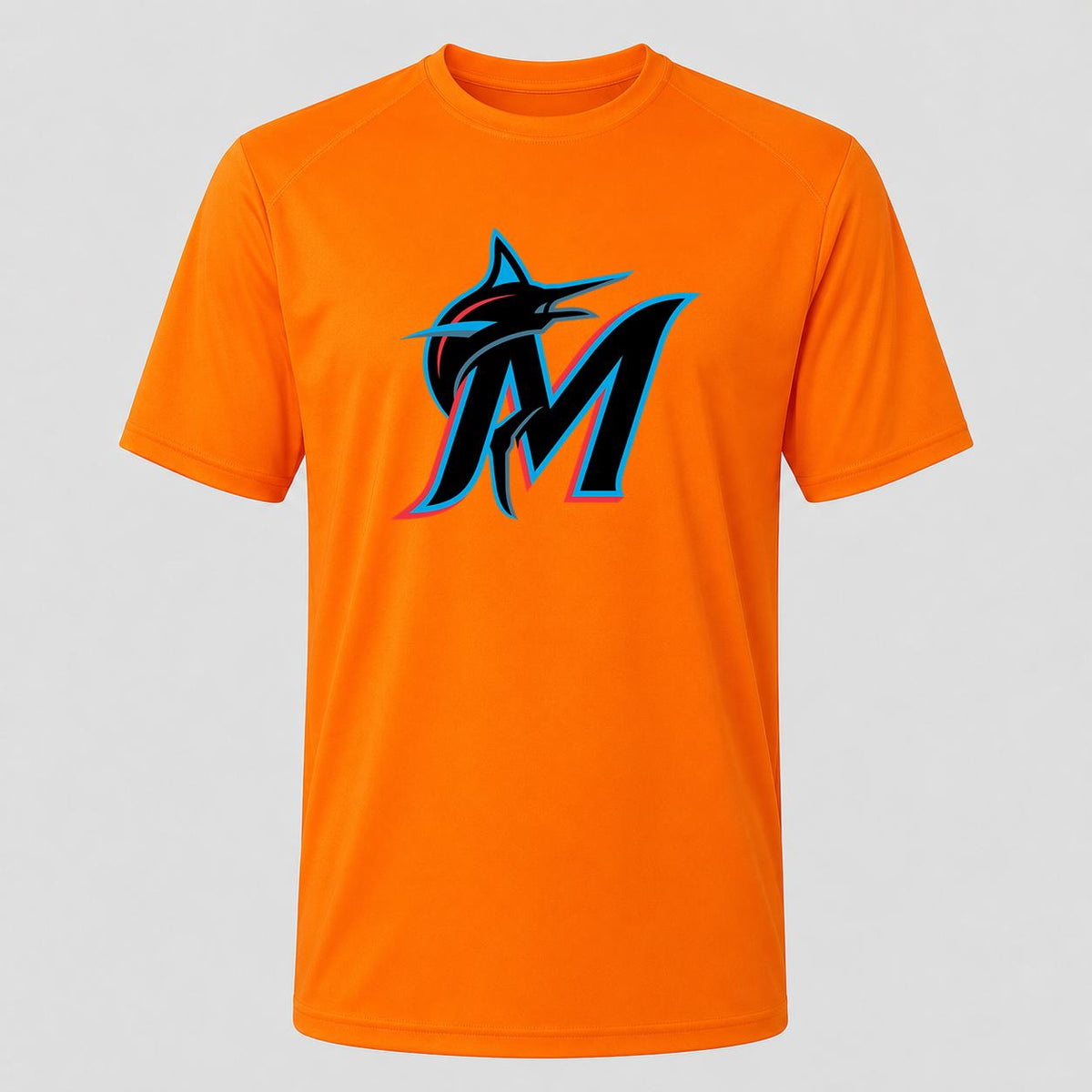 Men's Miami Marlins Performance T-Shirt - Orange