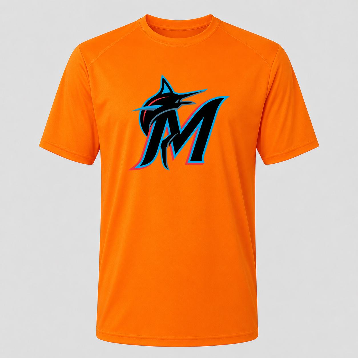 Men's Miami Marlins Performance T-Shirt - Orange