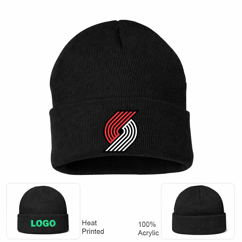 Portland Trail Blazers Black Beanie Hat