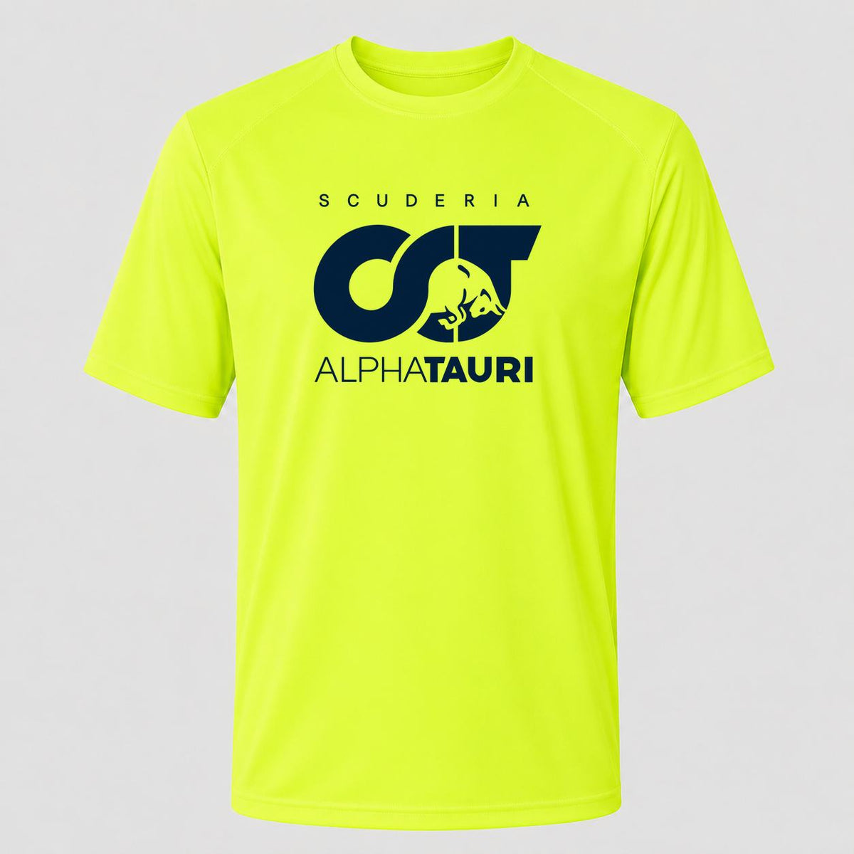 Men's Scuderia Alphatauri Performance T-Shirt - Safety Green