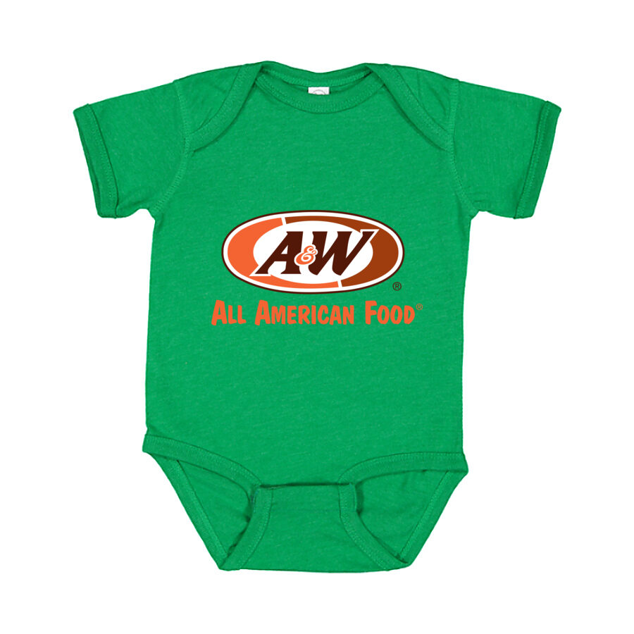 A&W Baby Romper Onesie - Green