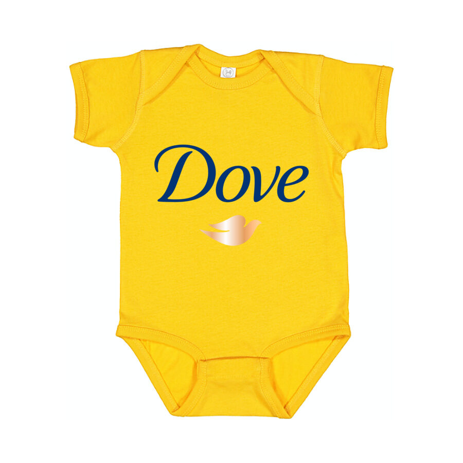Dove Baby Romper Onesie - Yellow