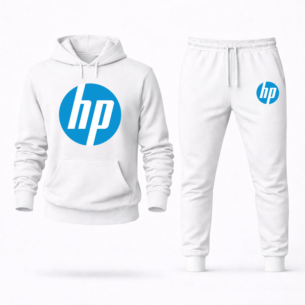 HP Hoodie and Joggers Set - White