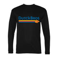 Men's Dutch Bros Coffee Polyester Long Sleeve T-Shirt - Black
