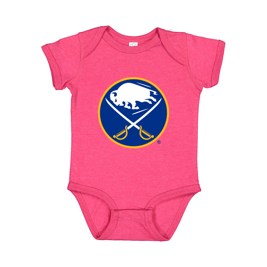 Buffalo Sabres Baby Romper Onesie - Pink
