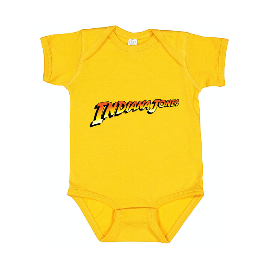 Indiana Jones Baby Romper Onesie - Yellow