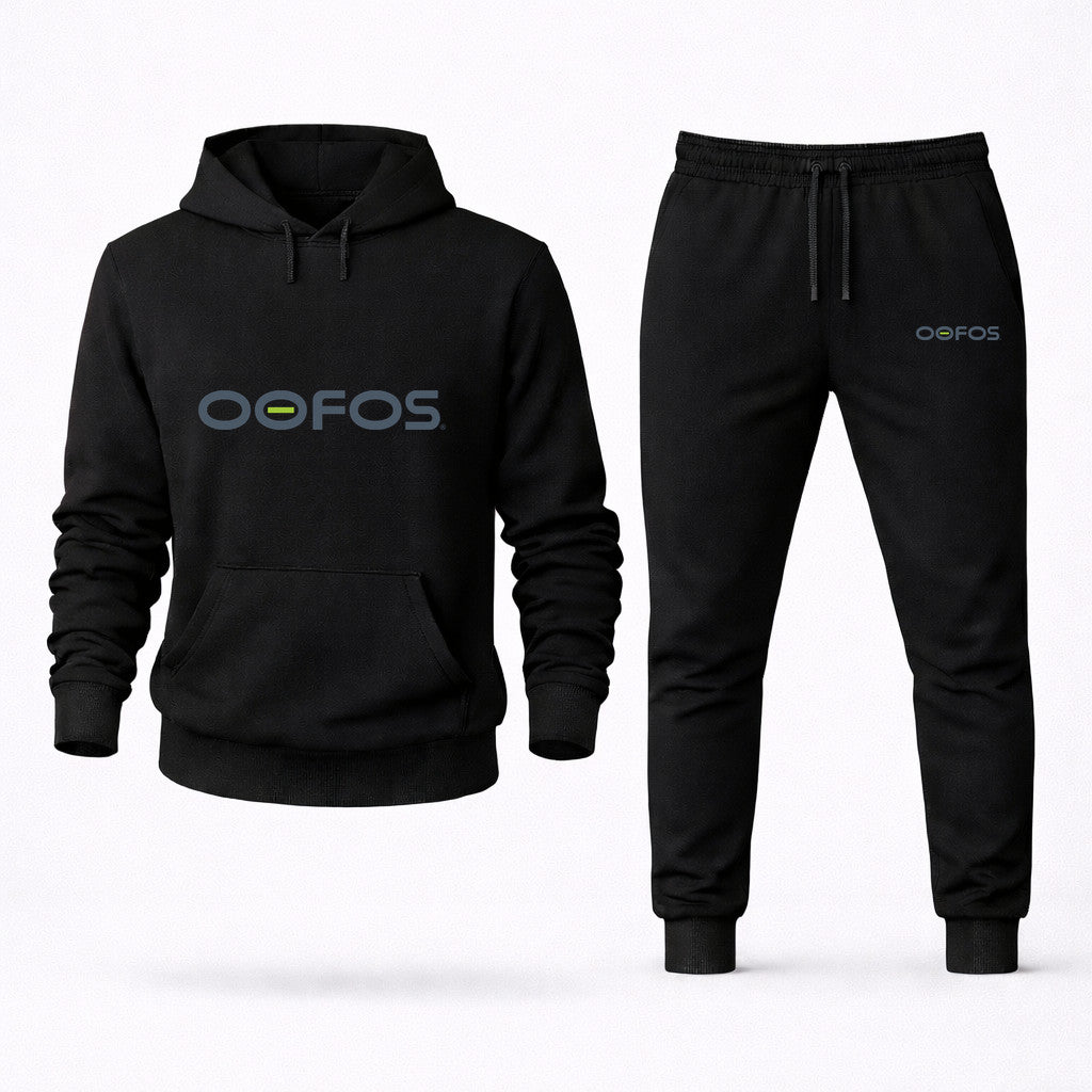 OOFOS Hoodie and Joggers Set - Black