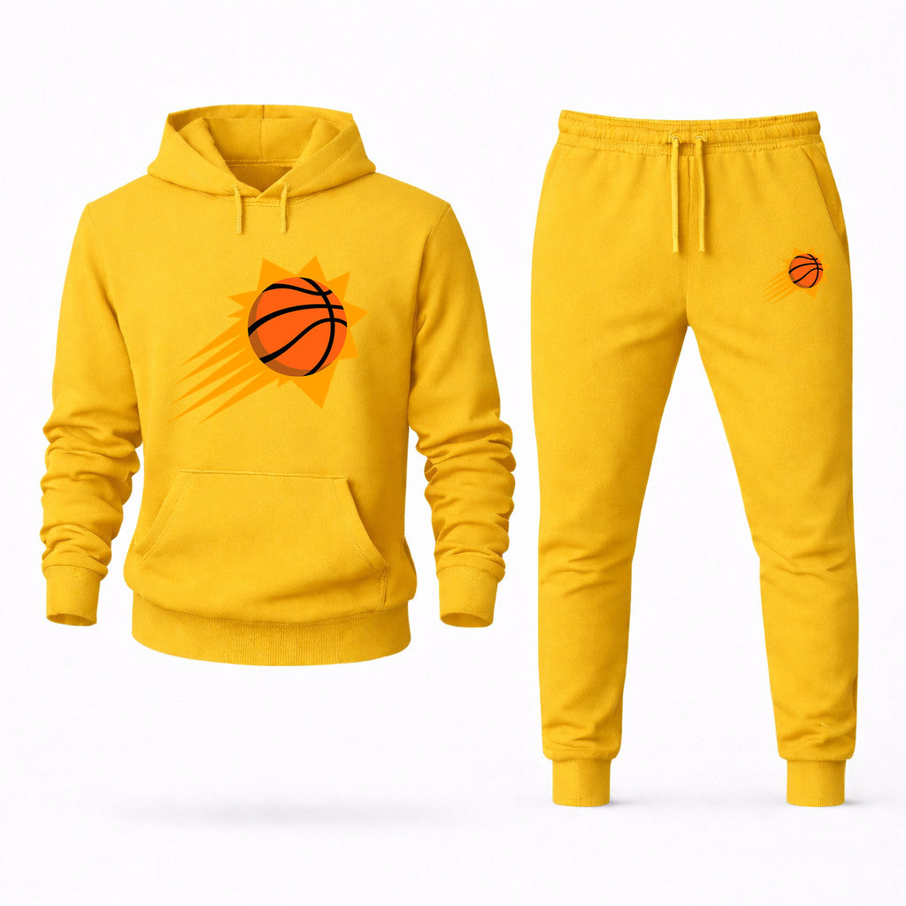 Phoenix Suns Hoodie and Joggers Set - Yellow