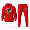 Atlanta Falcons Hoodie and Joggers Set - Red