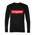 Men's Colgate Polyester Long Sleeve T-Shirt - Black