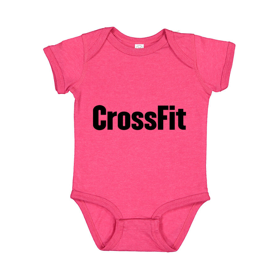 CrossFit Baby Romper Onesie - Pink