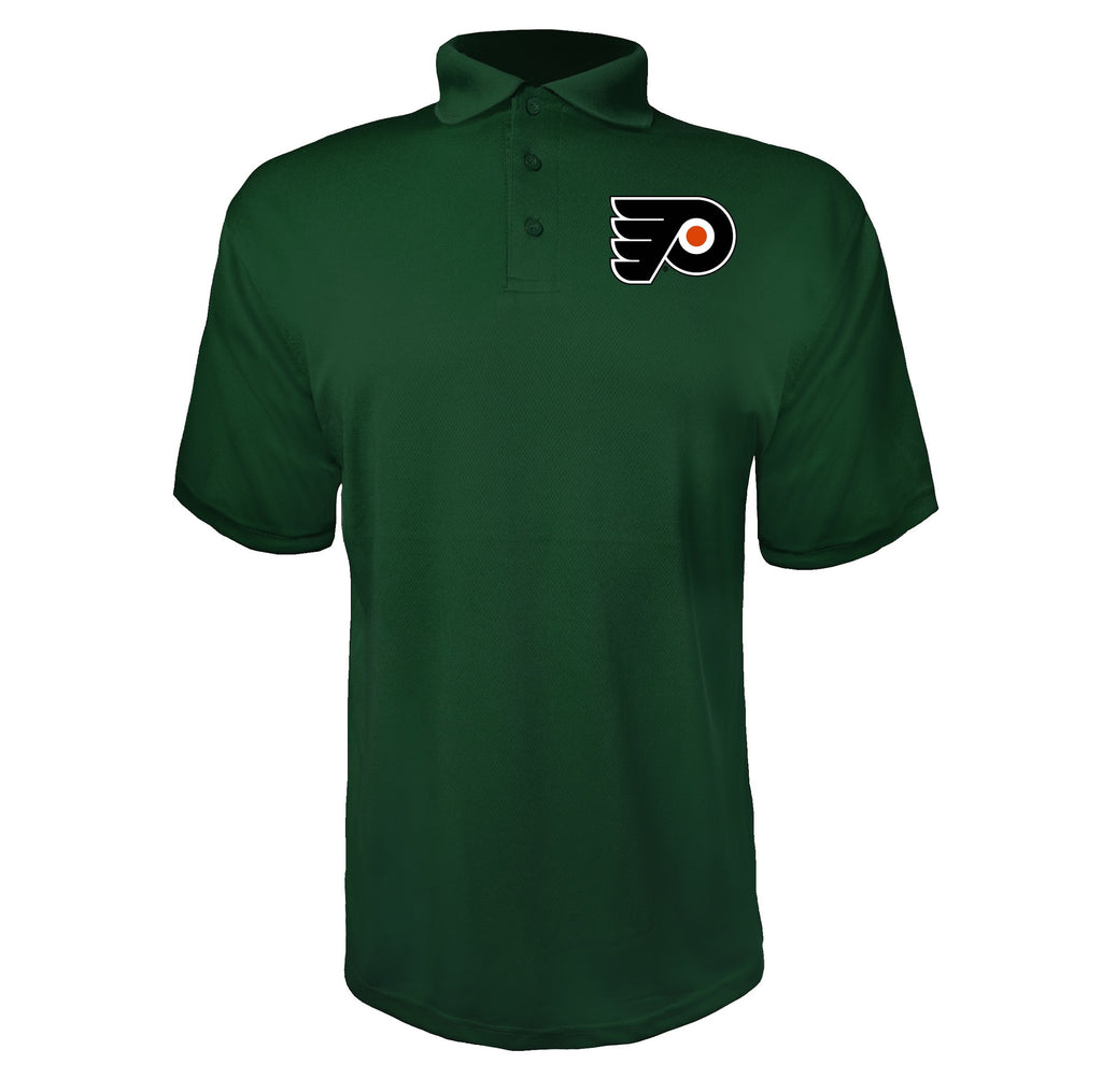 Philadelphia Flyers Green polyester polo