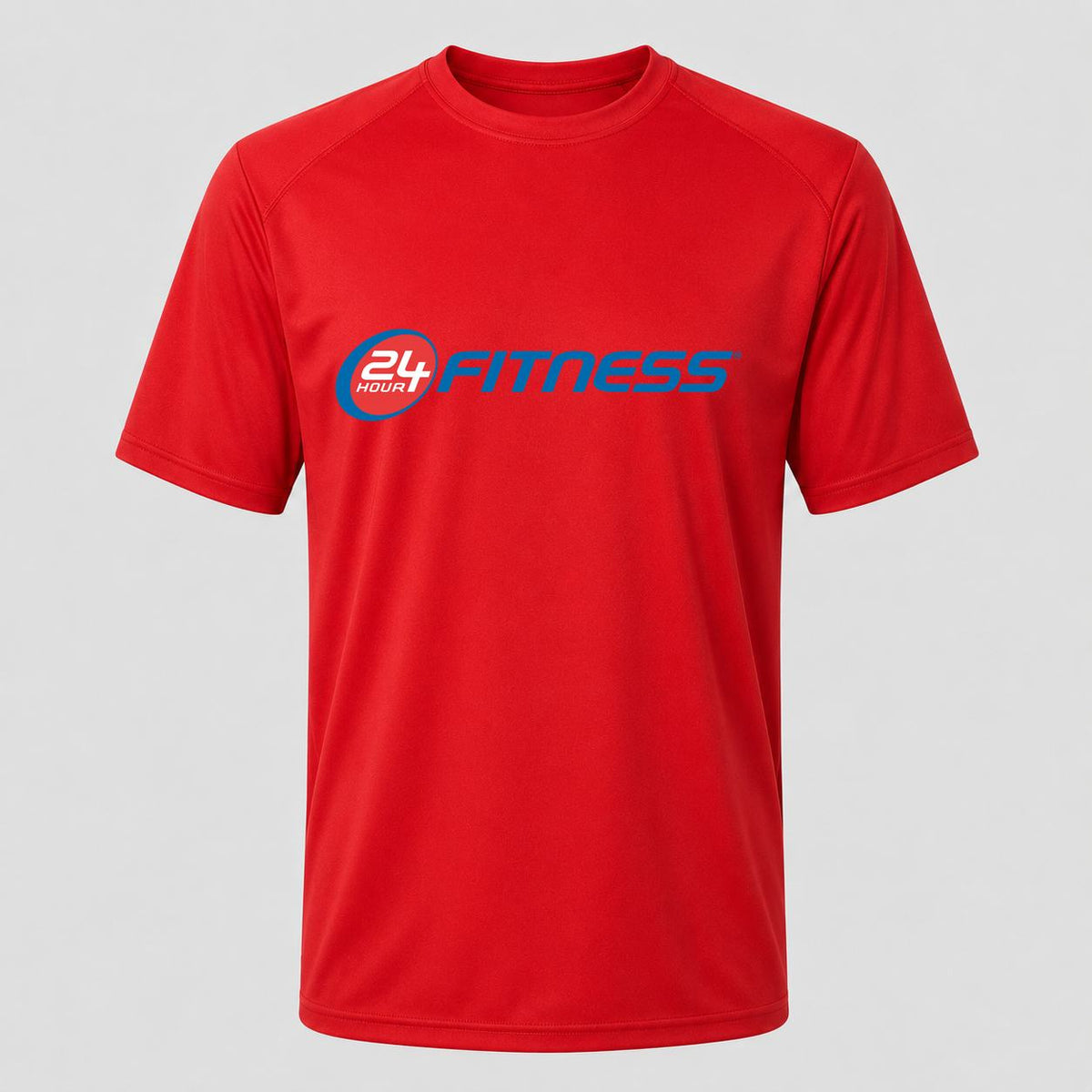 Men's 24 Hour Fitness Performance T-Shirt - Red