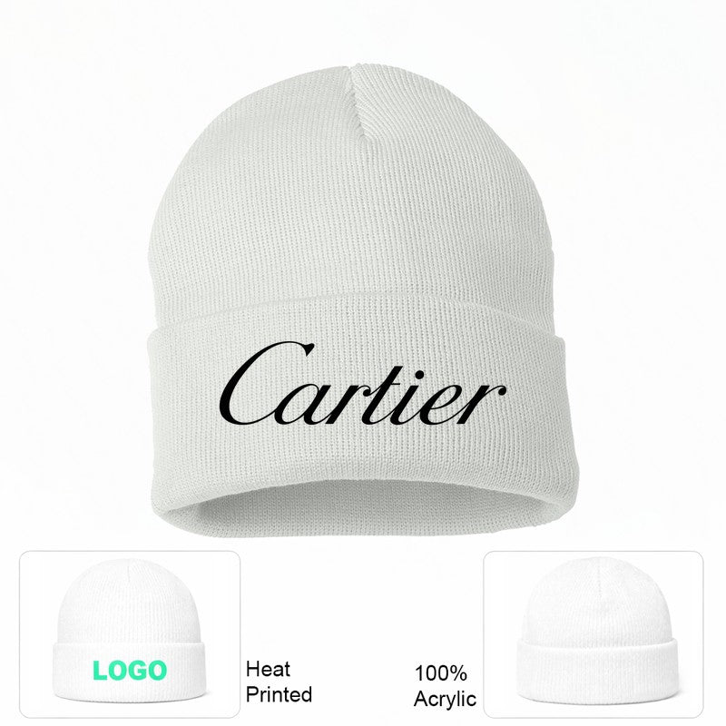 Cartier Beanie Hat - White