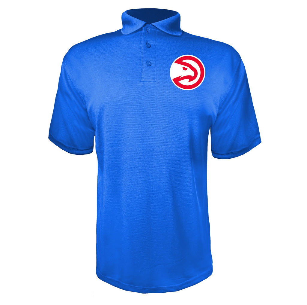 Atlanta Hawks Blue polyester polo