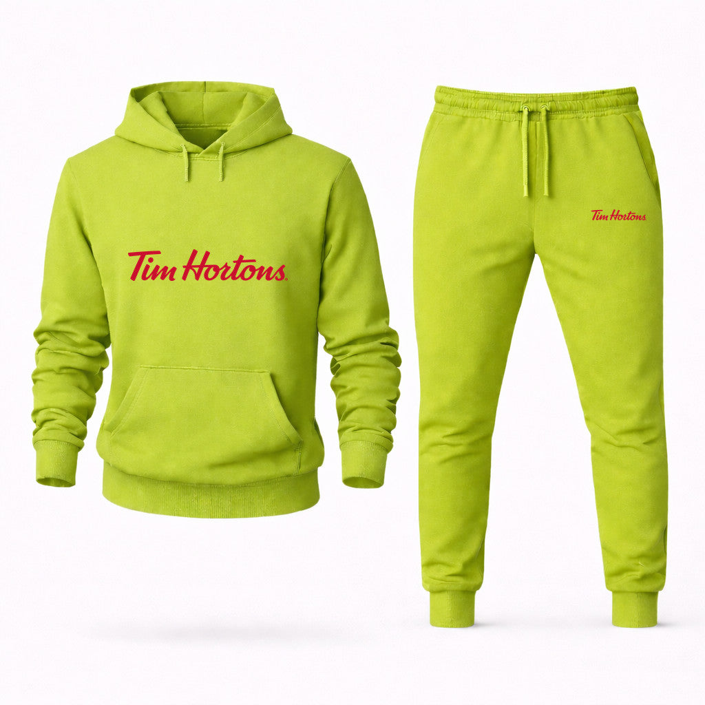 Tim Hortons Hoodie and Joggers Set - Lime Green