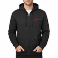 Men's Haas F1 Team Zipper Hoodie - Black