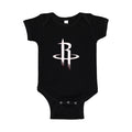 Houston Rockets Alternate Logo Baby Romper Onesie - Black