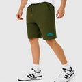 Men's Aston Martin Formula One Team Cotton Shorts - Army Green