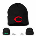 Cincinnati Reds Black Beanie Hat