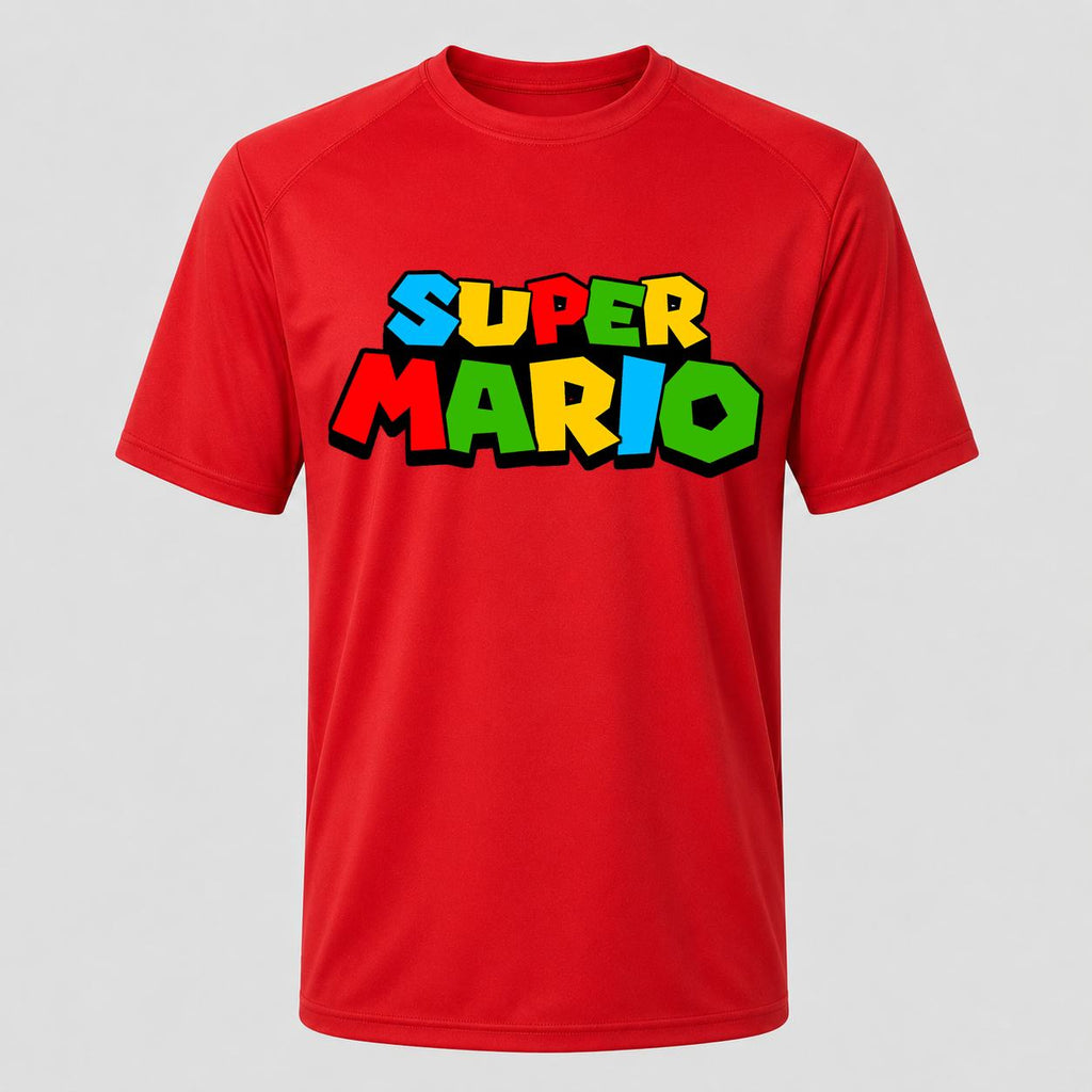 Men's Super Mario Performance T-Shirt - Red