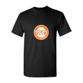 Men's Togos Logo Cotton T-Shirt - Black
