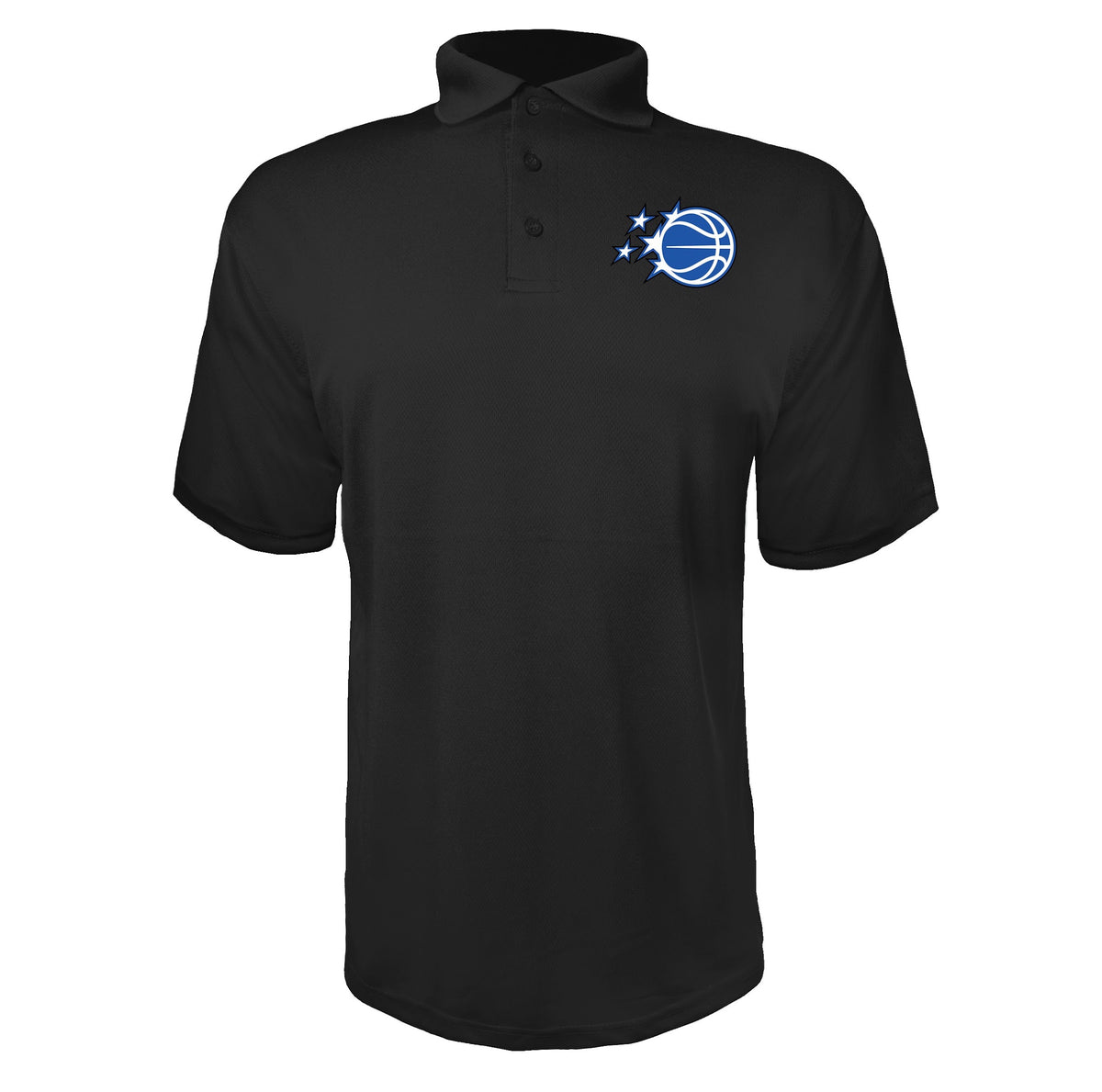 Orlando Magic Black polyester polo