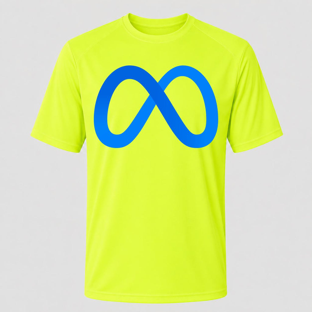 Men's Meta Performance T-Shirt - Safety Green