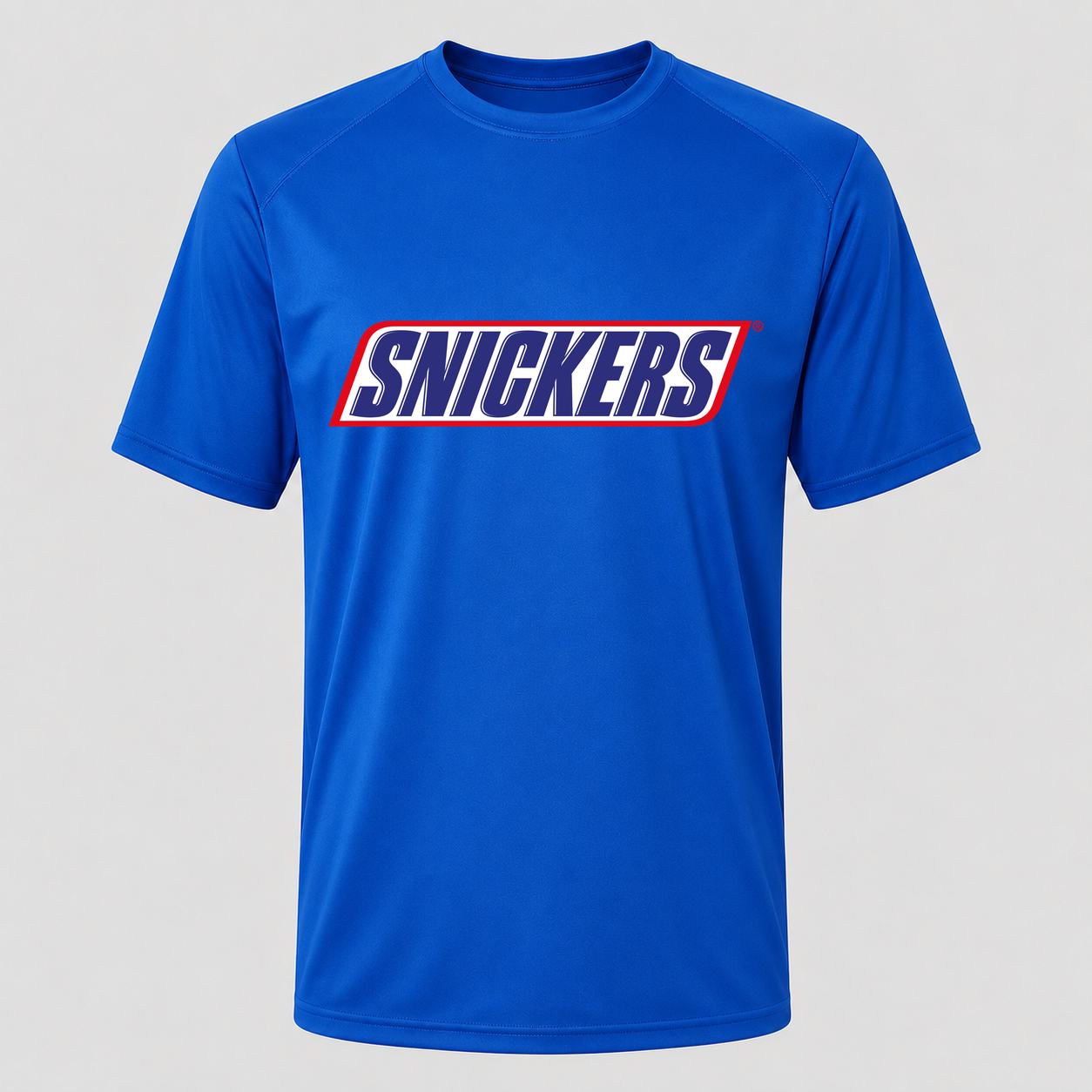 Men's Snickers Performance T-Shirt - Royal Blue