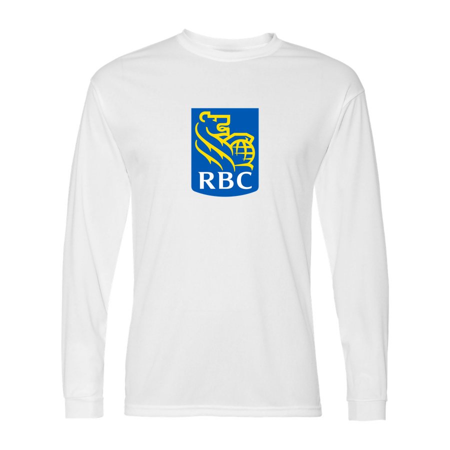Men's RBC Polyester Long Sleeve T-Shirt - White