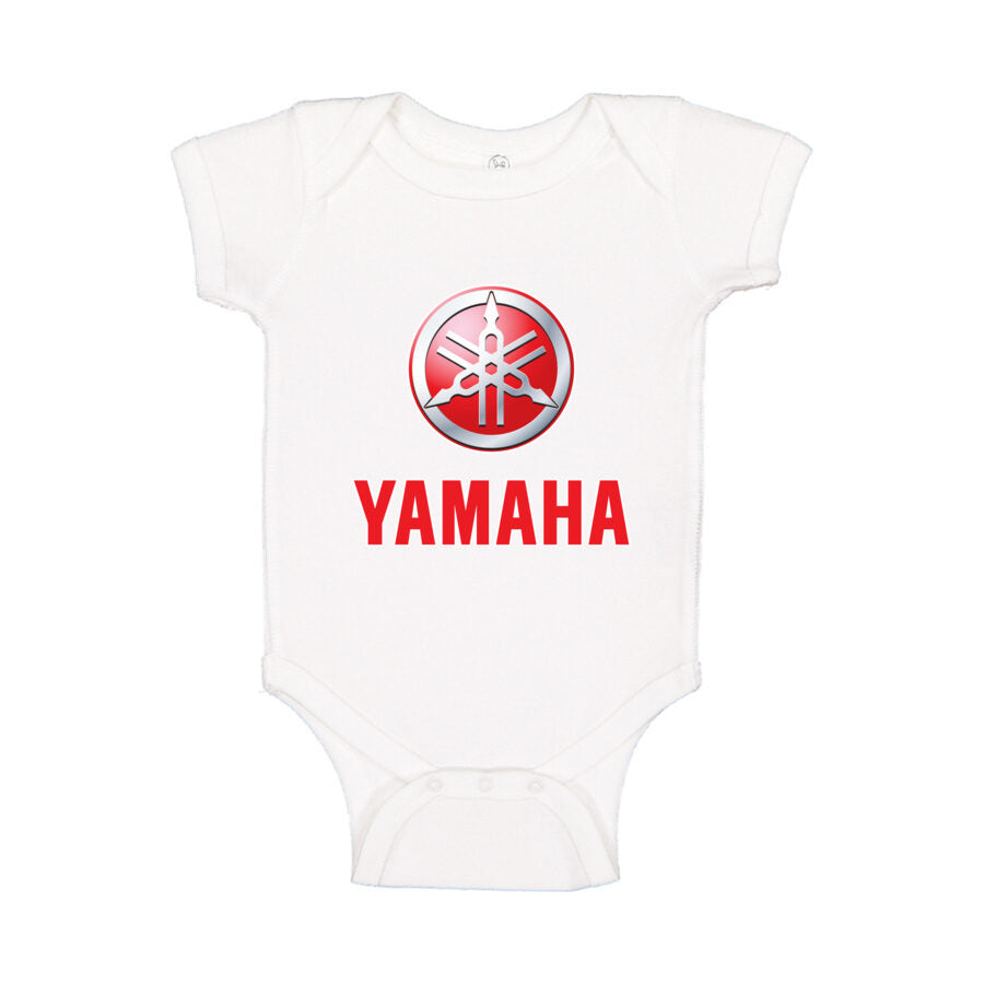Yamaha Baby Romper Onesie - White